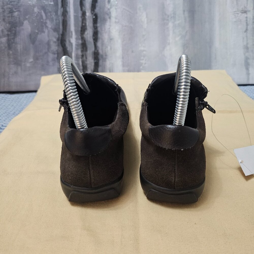 NEW GNWflex Lorene Women’s Brown Suede & Leather Slip-On Loafers | Size 6 - Picture 5 of 8